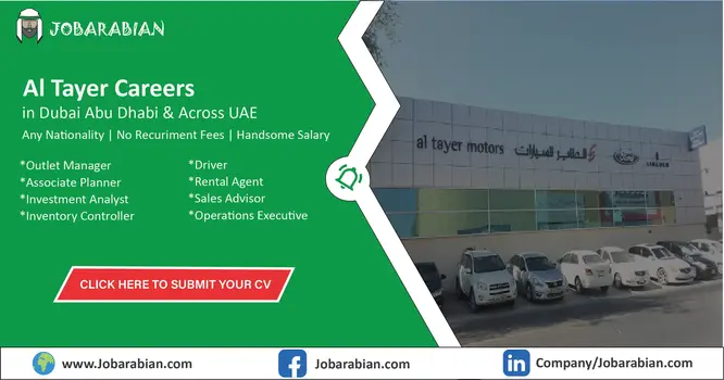 Al Tayer Careers in Dubai