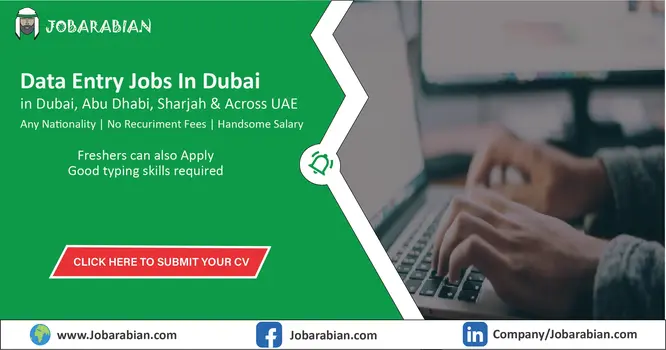 Data Entry Jobs In Dubai 
